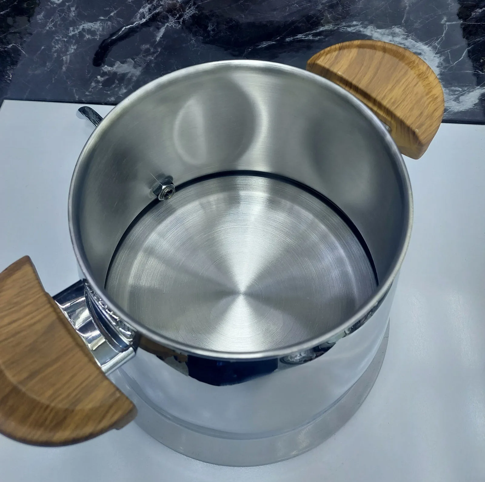 ست کتری و قوری تی جی اچ مدل کاوه طرح چوب