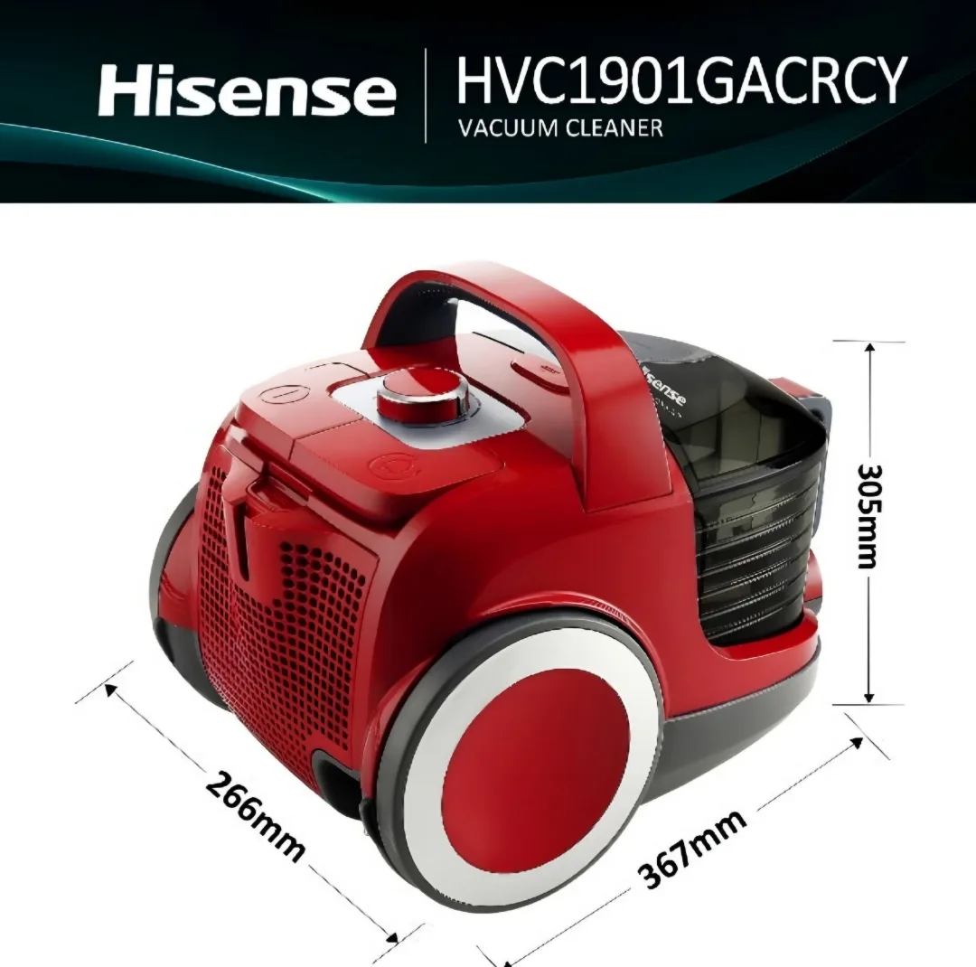 جاروبرقی 1900وات هایسنس مدل HVC1901GACRCY