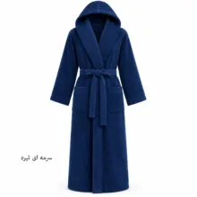 حوله پالتویی هنرمند مدل Classic Plain سایز ۱۴۵ مناسب قد ۱۸۰ الی ۲۱۰ سانتی متر