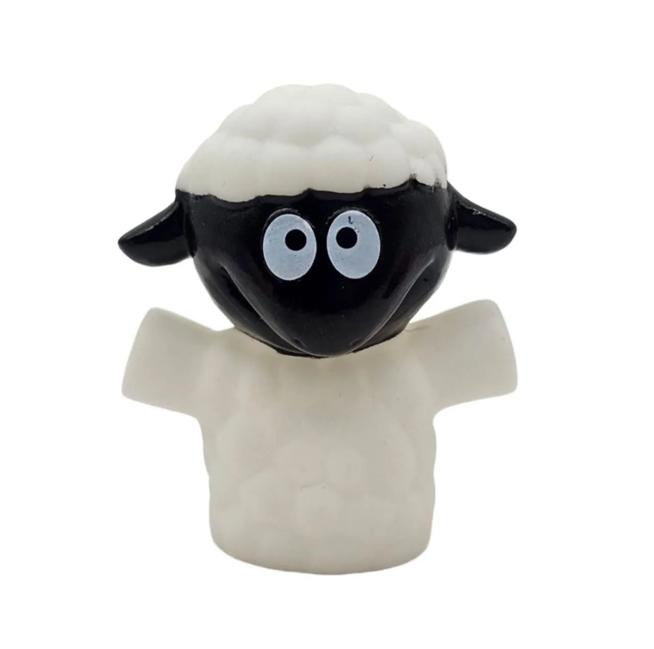 عروسک انگشتی ناب سل مدل سیلیکونی طرح حیوانات مزرعه بامزه کد FINGER PUPPET NAAB001 مجموعه 5 عددی