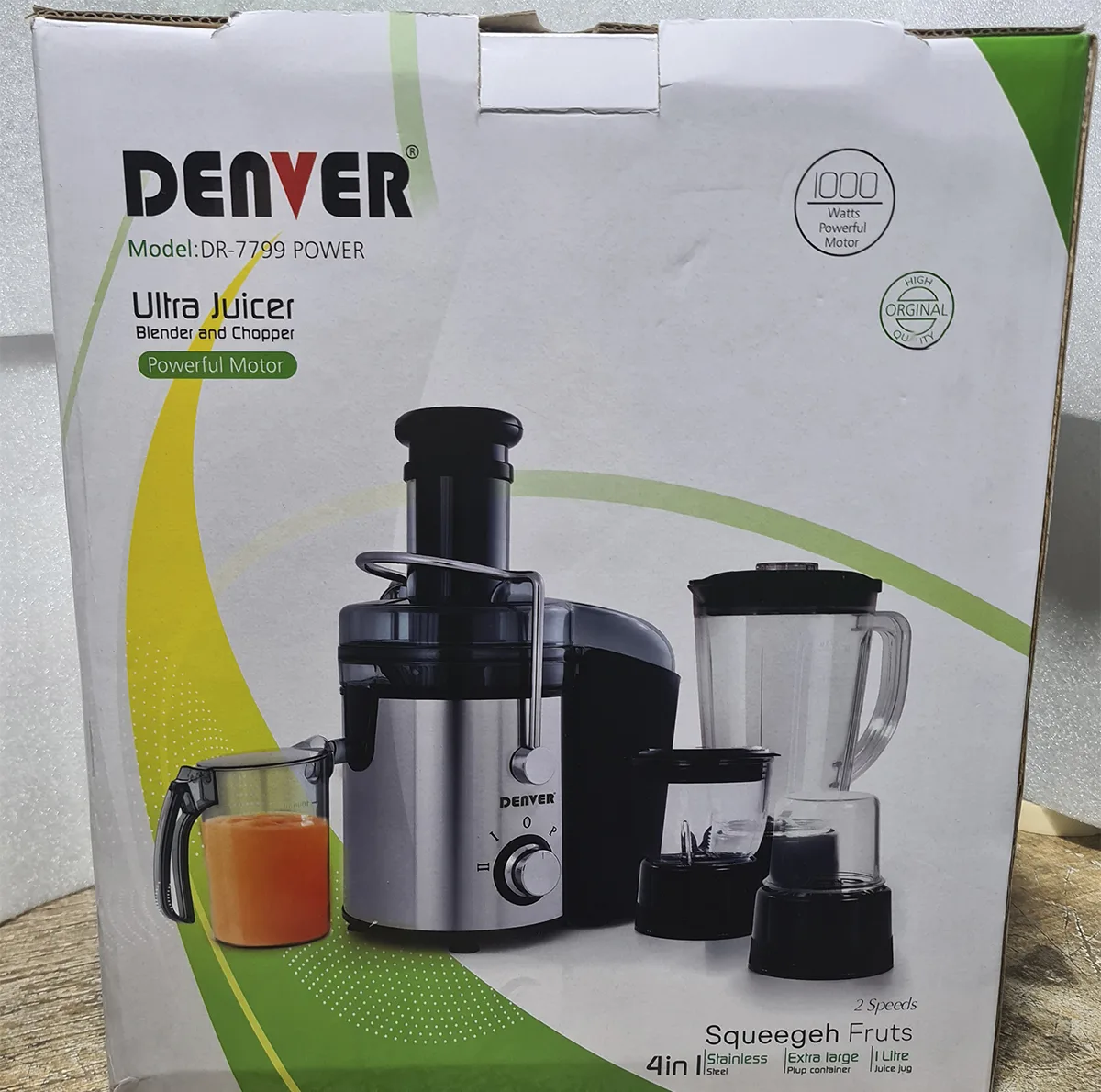 آبمیوه گیری دنور مدل DR-7799 POWER