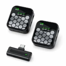 میکروفون یقه ای بوکو مدل LJ-010 با درگاه اتصال Type-C