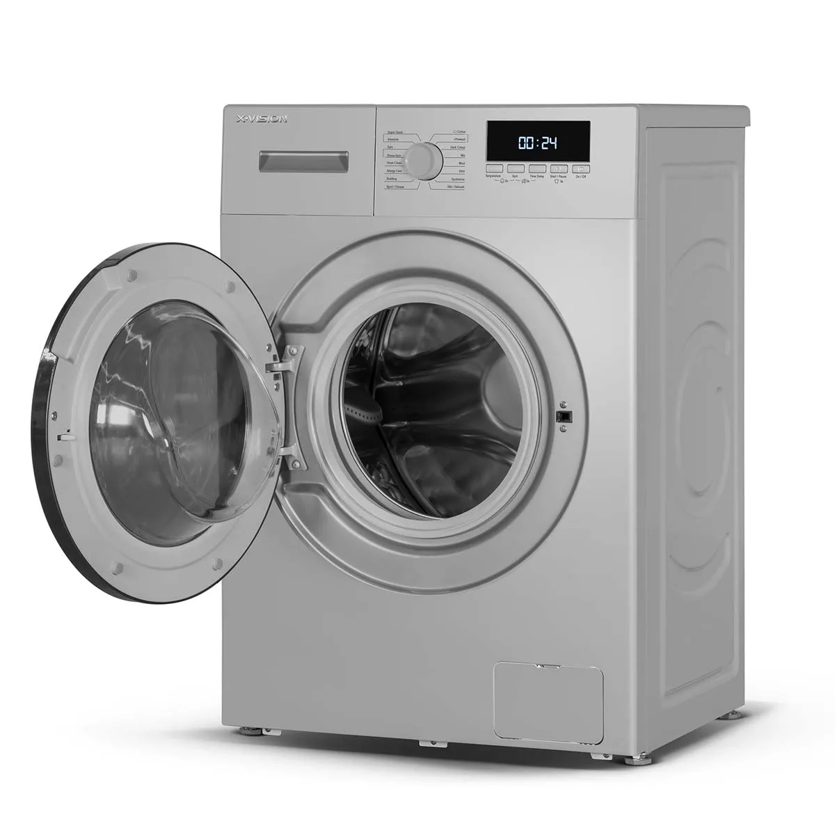 ماشین لباسشویی ایکس ویژن مدل TE84 AW ظرفیت 8 کیلوگرم