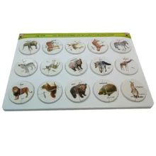 بازی آموزشی زاغک طرح حیوانات وحشی