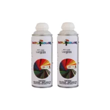 اسپری کیلر مات دوپلی کالر مدل Lacquer حجم 400 میلی لیتر مجموعه 2 عددی