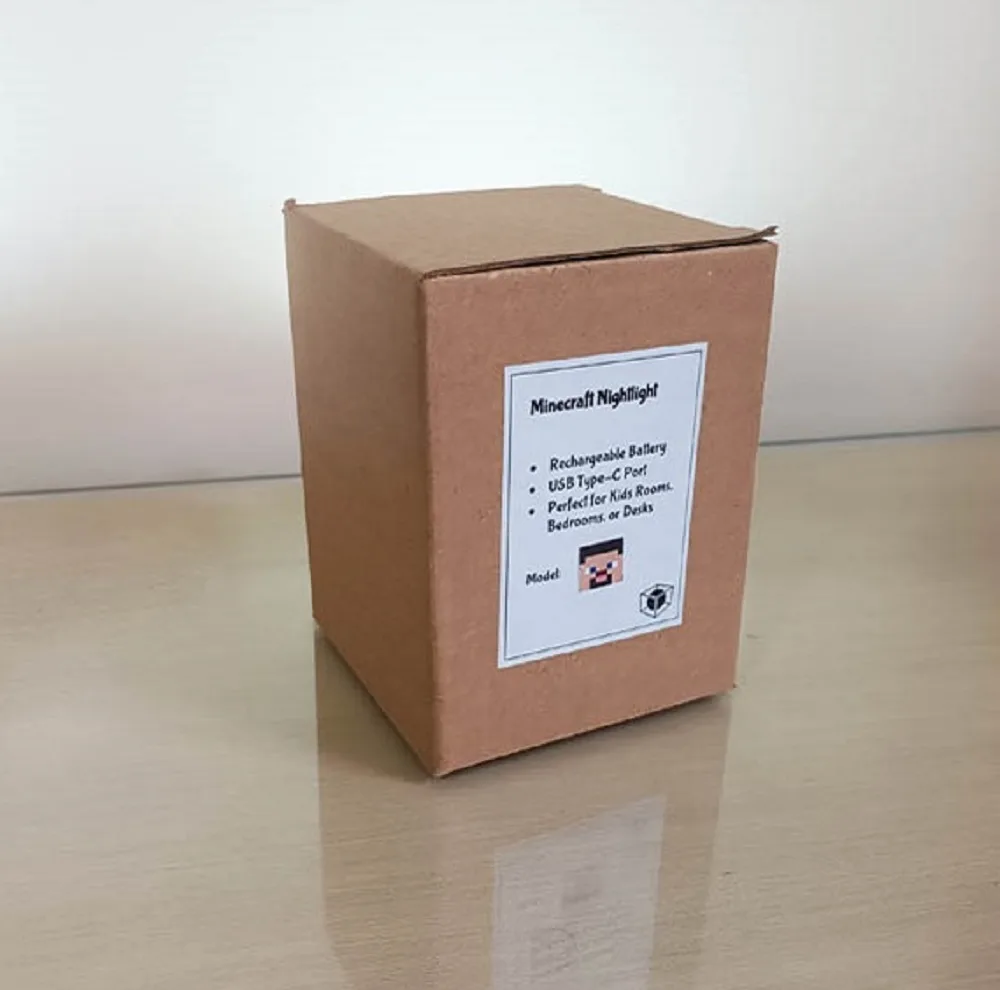 چراغ خواب کودک مدل ماینکرفت کد RIMO-02O