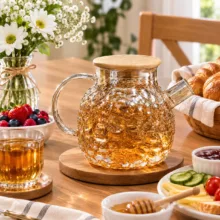 قوری مدل پیرکس کد te26 گنجایش 1000 میلی لیتر