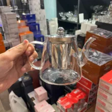 قوری مدل هرمی گنجایش 0.5 لیتر
