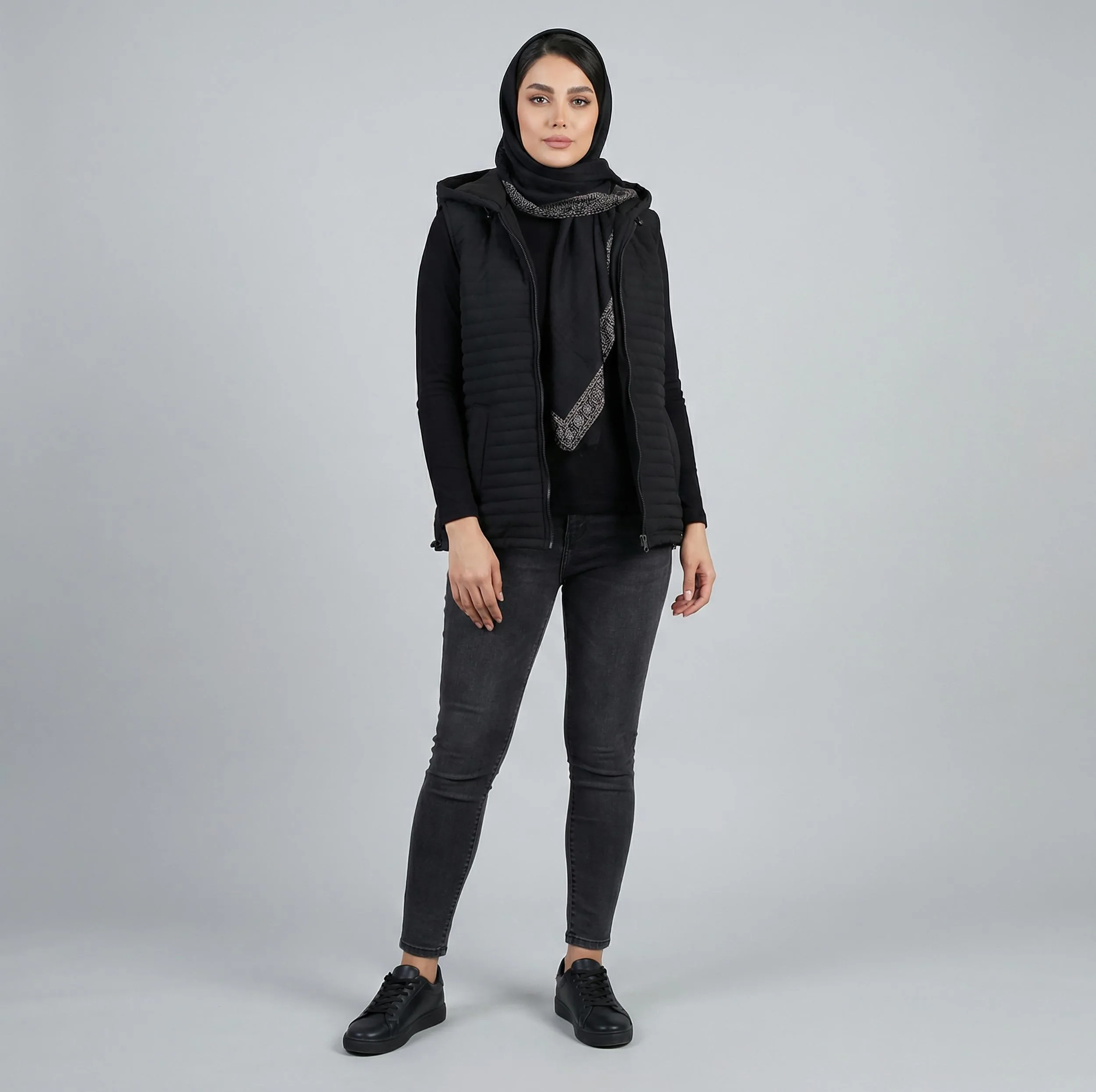 پافر زنانه السانا مدل بهرانوش کد 2415