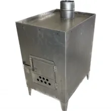 بخاری هیزمی مدل چهارگوش