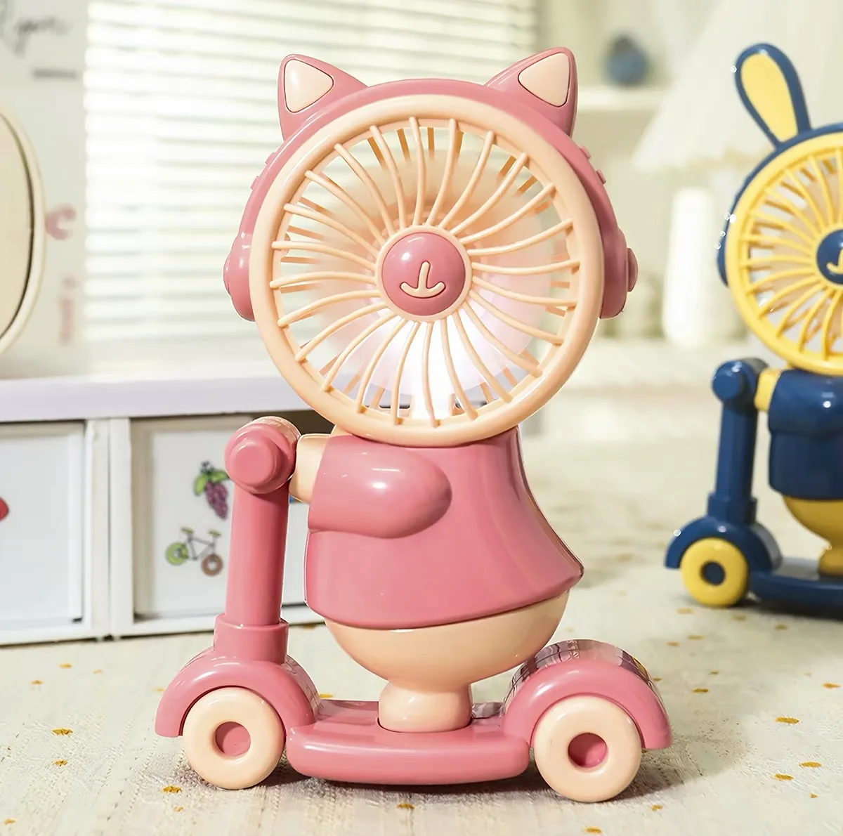 پنکه رومیزی مدل ANIMAL FAN ظرفیت 1500 میلی آمپر ساعت