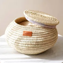 سطل برنج حصیری مهتاکدکور کد 15