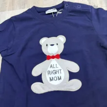 تی‌شرت آستین کوتاه بچگانه اورکیدز مدل all right mom