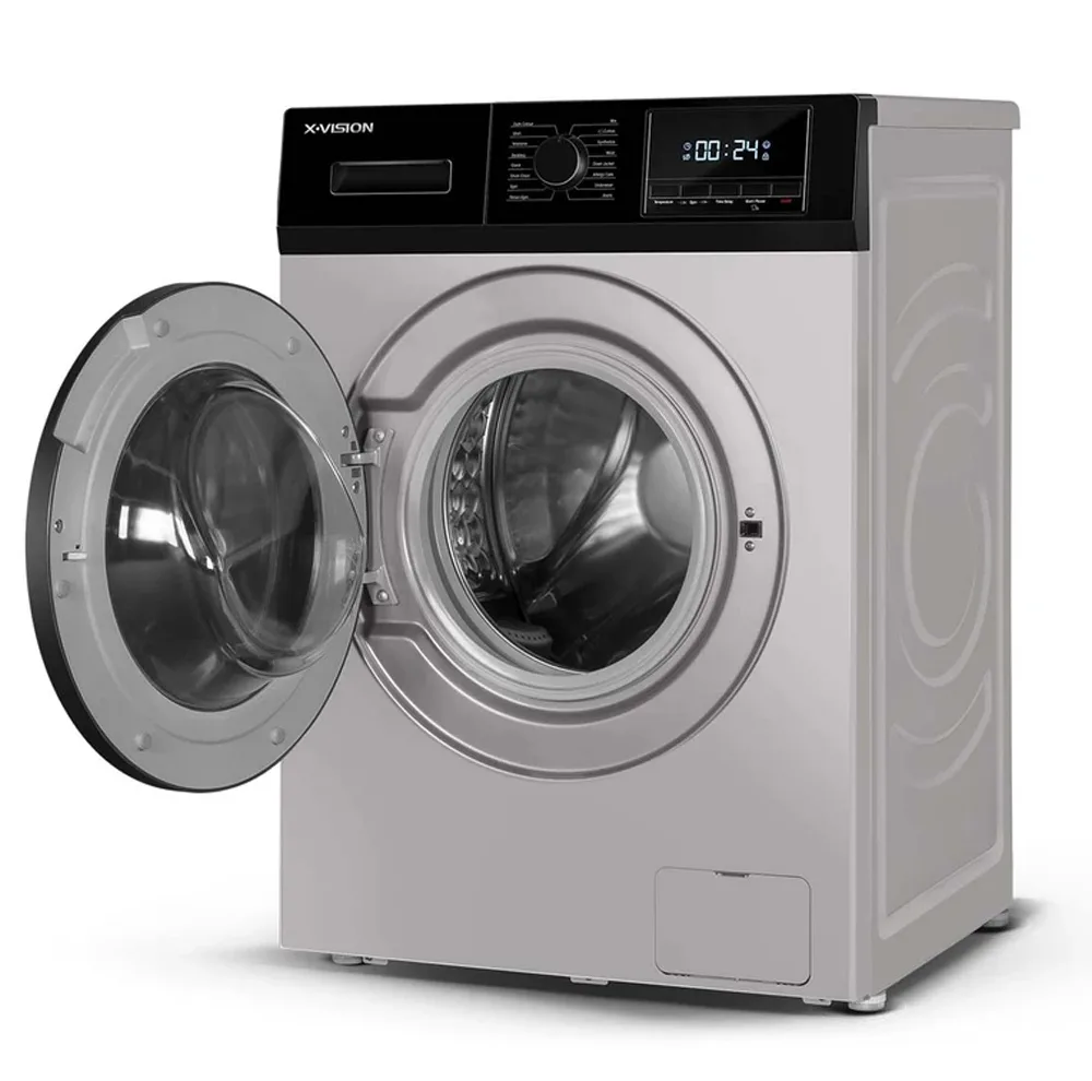 ماشین لباسشویی 7 کیلوگرم اتوماتیک ایکس ویژن مدل TG72-BWBL/BSBL