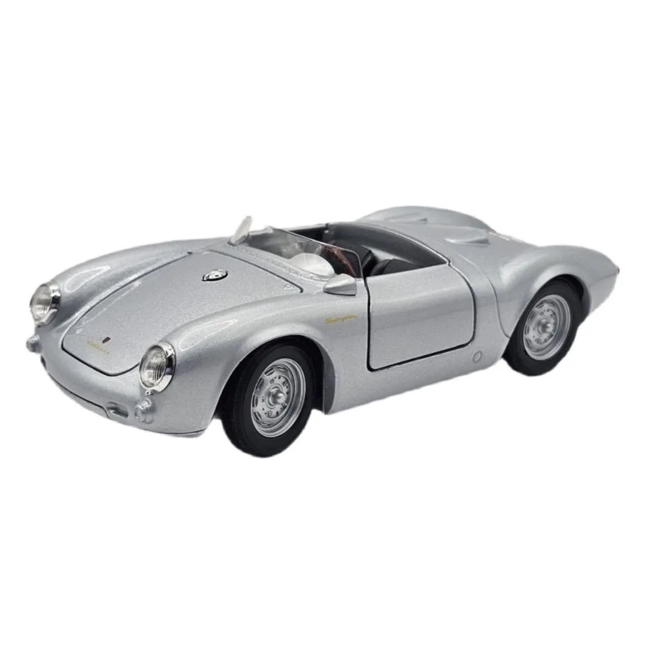 ماکت ماشین بازی ناب سل مدل پورشه اسپایدر 550 فلزی طرح ولی کد WELLY 1:24 PORSCHE 550 SPYDER
