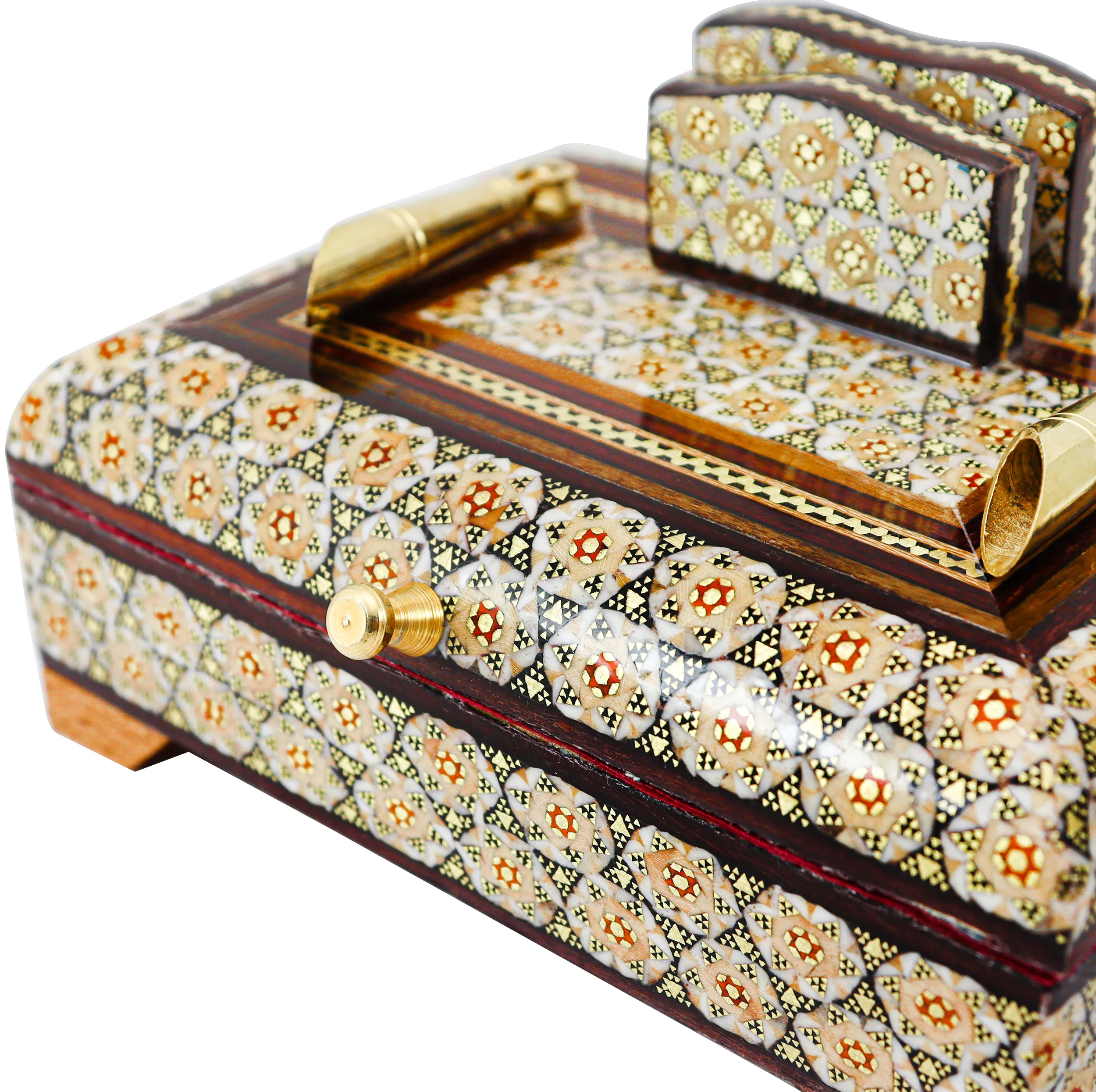 قلمدان خاتم کاری مدل دانشجویی کد 15p11-1f2