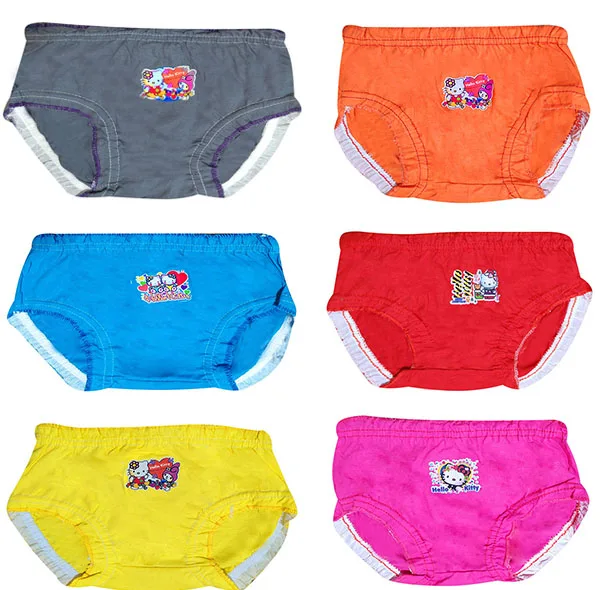 شورت دخترانه مدل نخی کد Ca-T6 مجموعه 6 عددی