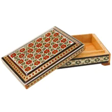 جا کارتی خاتم کاری مدل در دار تمام خاتم کد red10p7