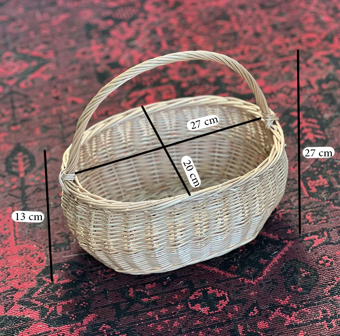 سبد مروار بافی مدل دسته دار