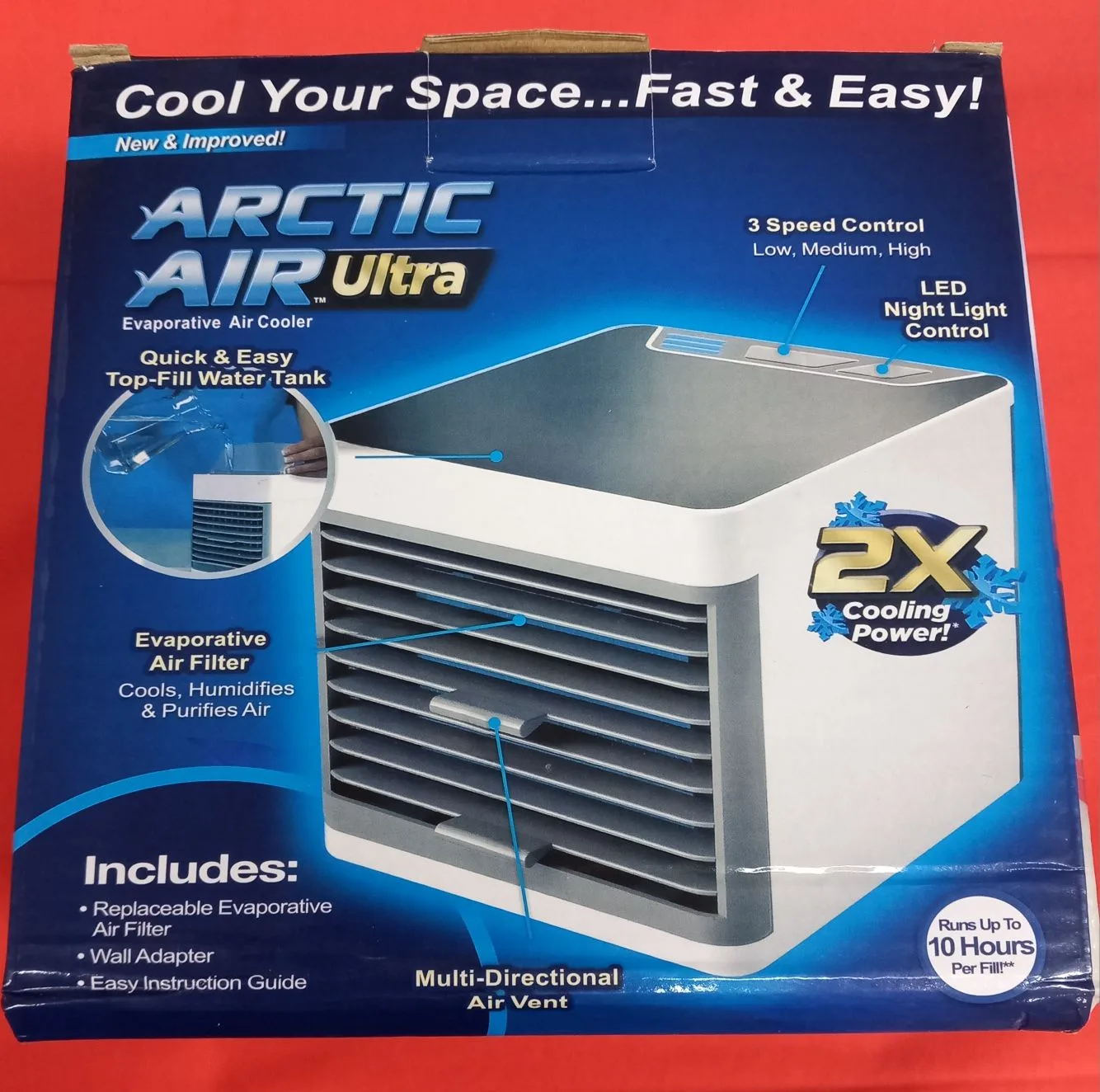 مینی کولر رومیزی مدل AIR ULTRA - 2025
