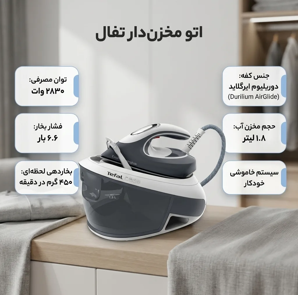 اتو 2830 وات تفال مدل SV8020E1