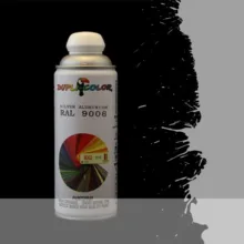 اسپری رنگ نقره ای مات دوپلی کالر مدل Aluminium 9006 حجم 400 میلی لیتر