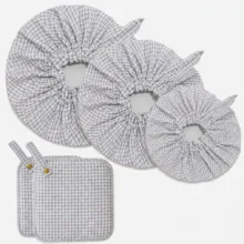 ست دم‌کنی 5 تکه الیزاسوینگ مدل کلاسیک پنبه کد 05_cotton