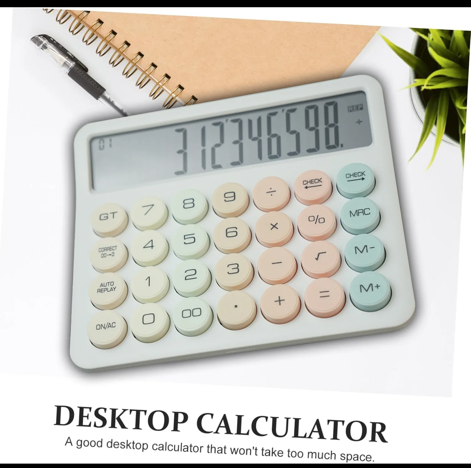 ماشین حساب رومیزی مدل پاستلی کد OS-9188