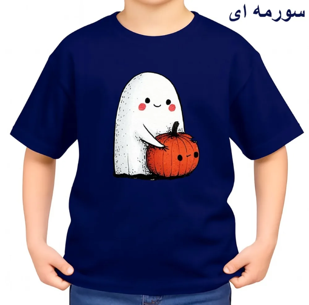 تیشرت آستین کوتاه بچگانه مدل روح کد v10