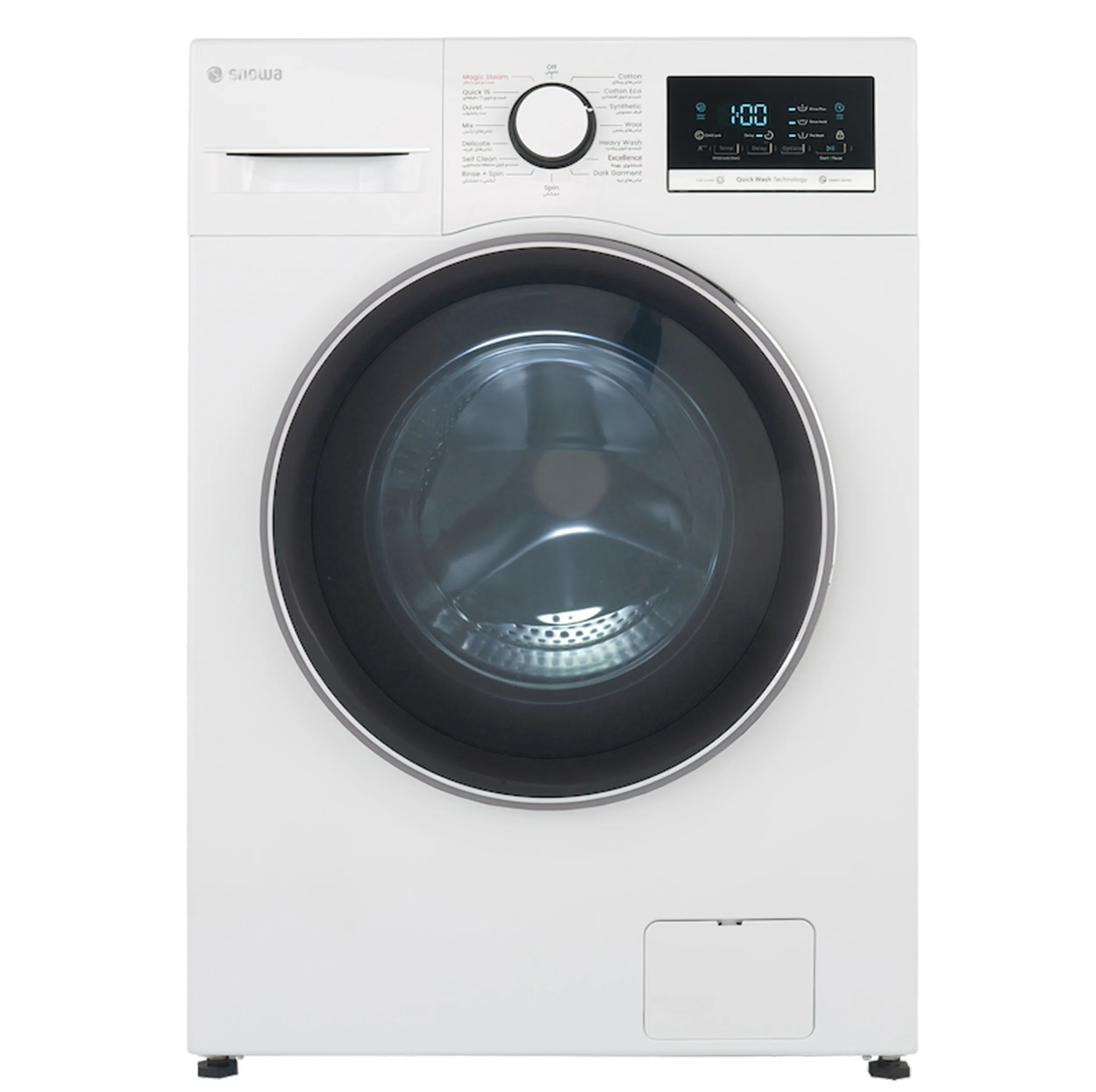 ماشین لباسشویی 7 کیلوگرم اتوماتیک اسنوا مدل SWM-A71W