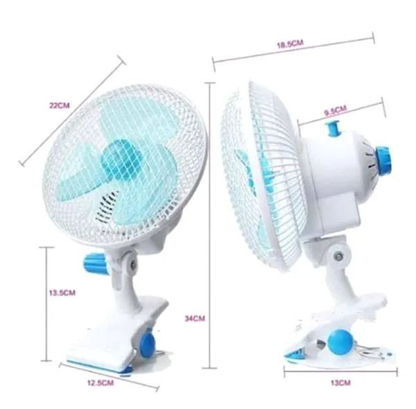 پنکه گیره‌ای مدل MAB.FAN.45