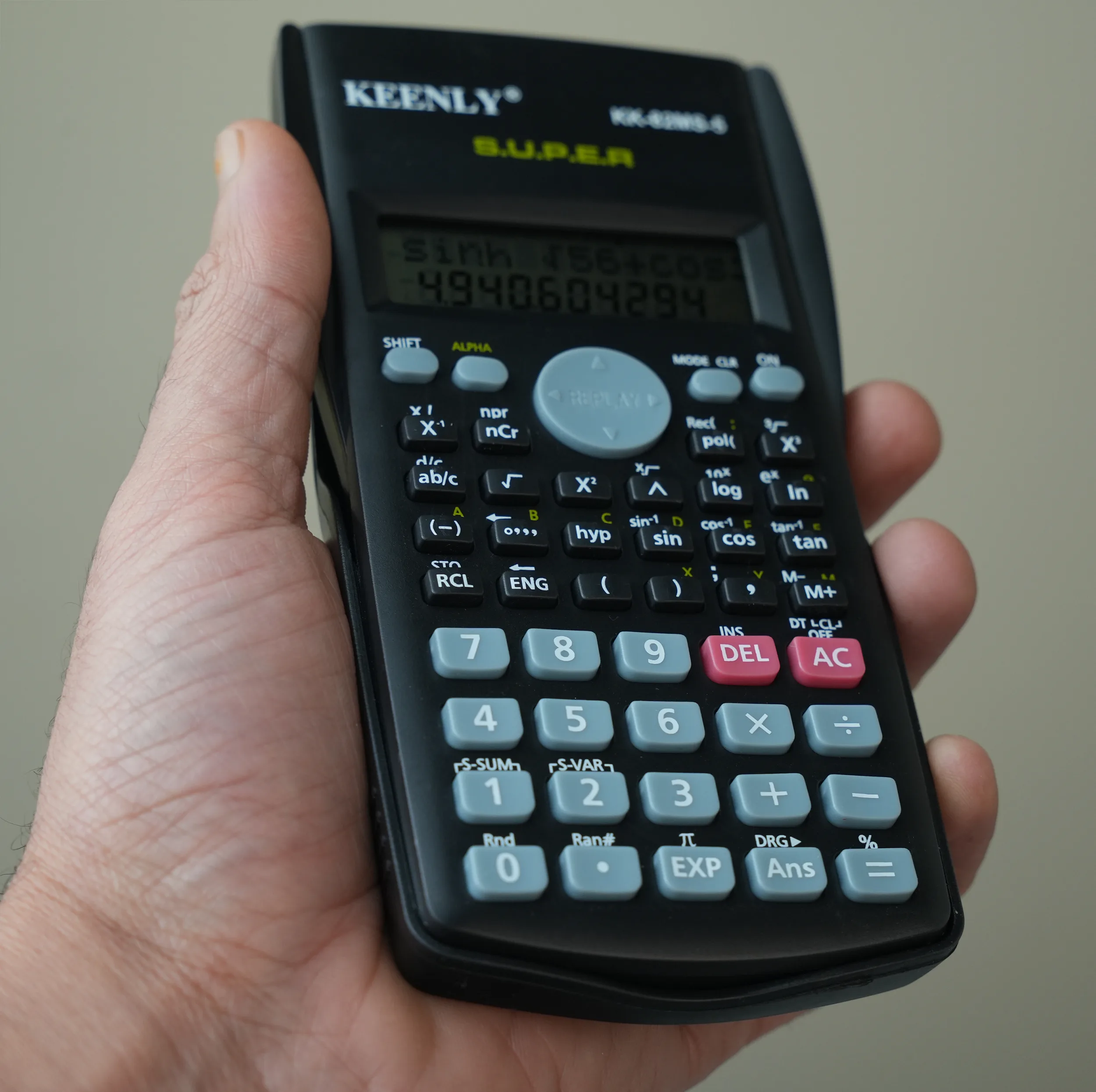 ماشین حساب مهندسی کینلی مدل KK-82MS-5