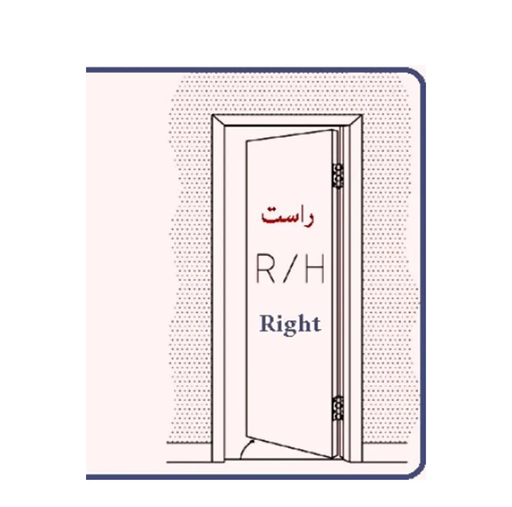 دستگیره در سرویسی ایتوک مدل 1016SERVC-RR مجموعه 2 عددی