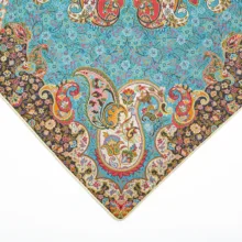 رومیزی ترمه رضایی طرح آسمان مدل مربع