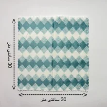 دستمال نظافت خانه و آشپزخانه میلان مدل سوپر پولیشی لوزی بسته 5 عددی
