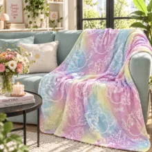 پتو مسافرتی 1 نفره مدل شب نما اُنیک سایز 170×200 سانتی متر