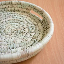 سینی حصیربافی مدل 30