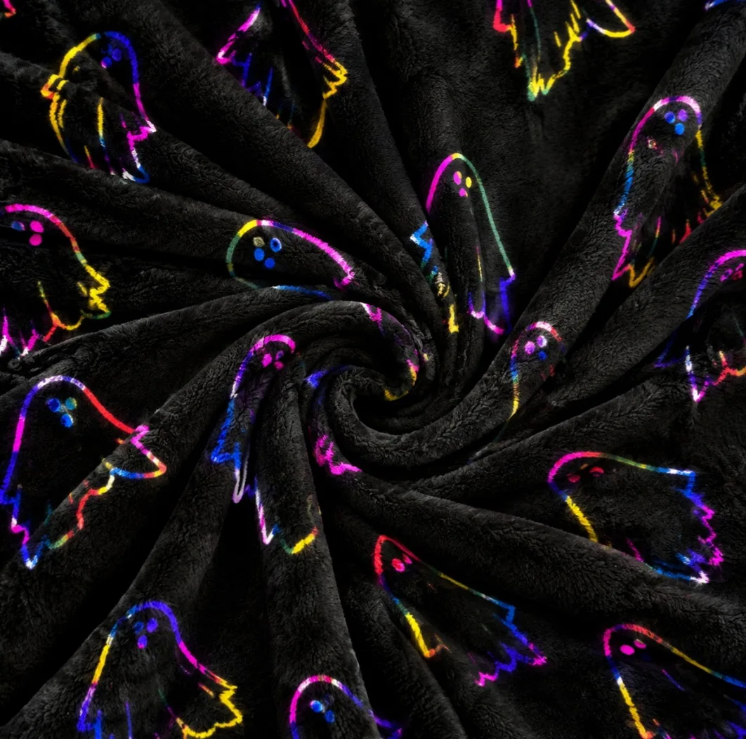 پتو مسافرتی 1 نفره مدل روح سایز 160×220 سانتیمتر