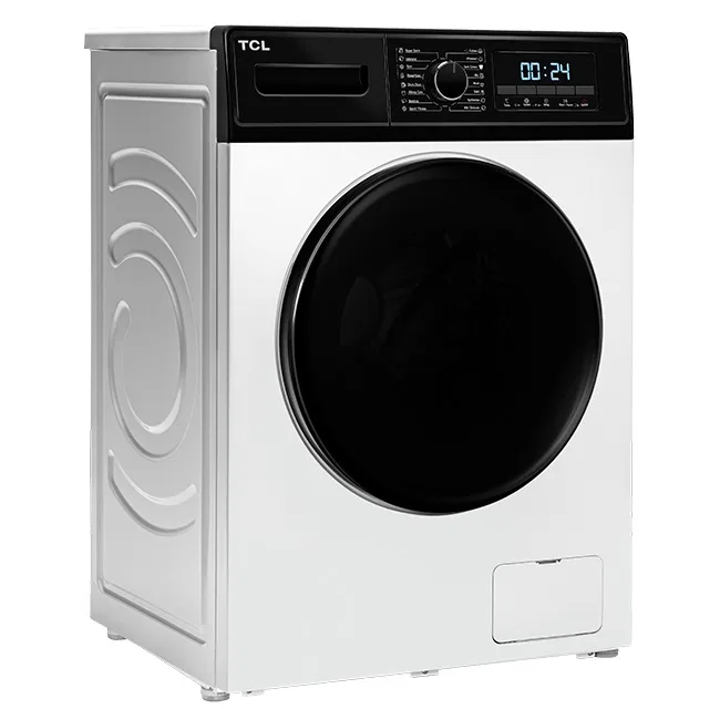ماشین لباسشویی تی سی ال مدل G82-BS/BW ظرفیت 8 کیلوگرم