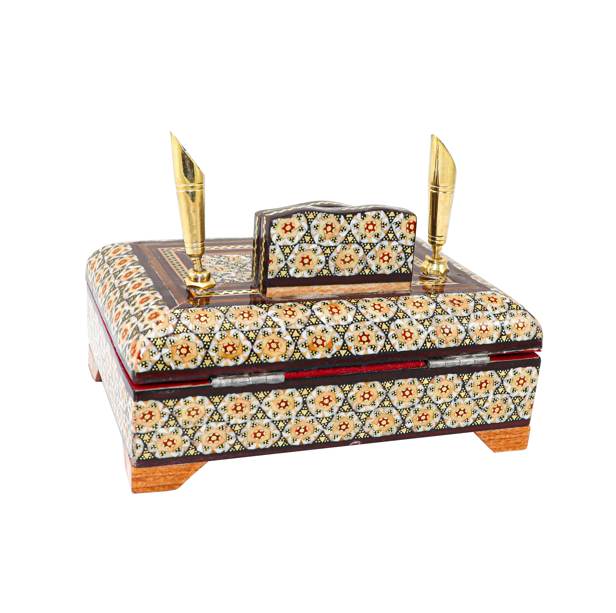 قلمدان خاتم کاری مدل دانشجویی کد 15p11-1f2
