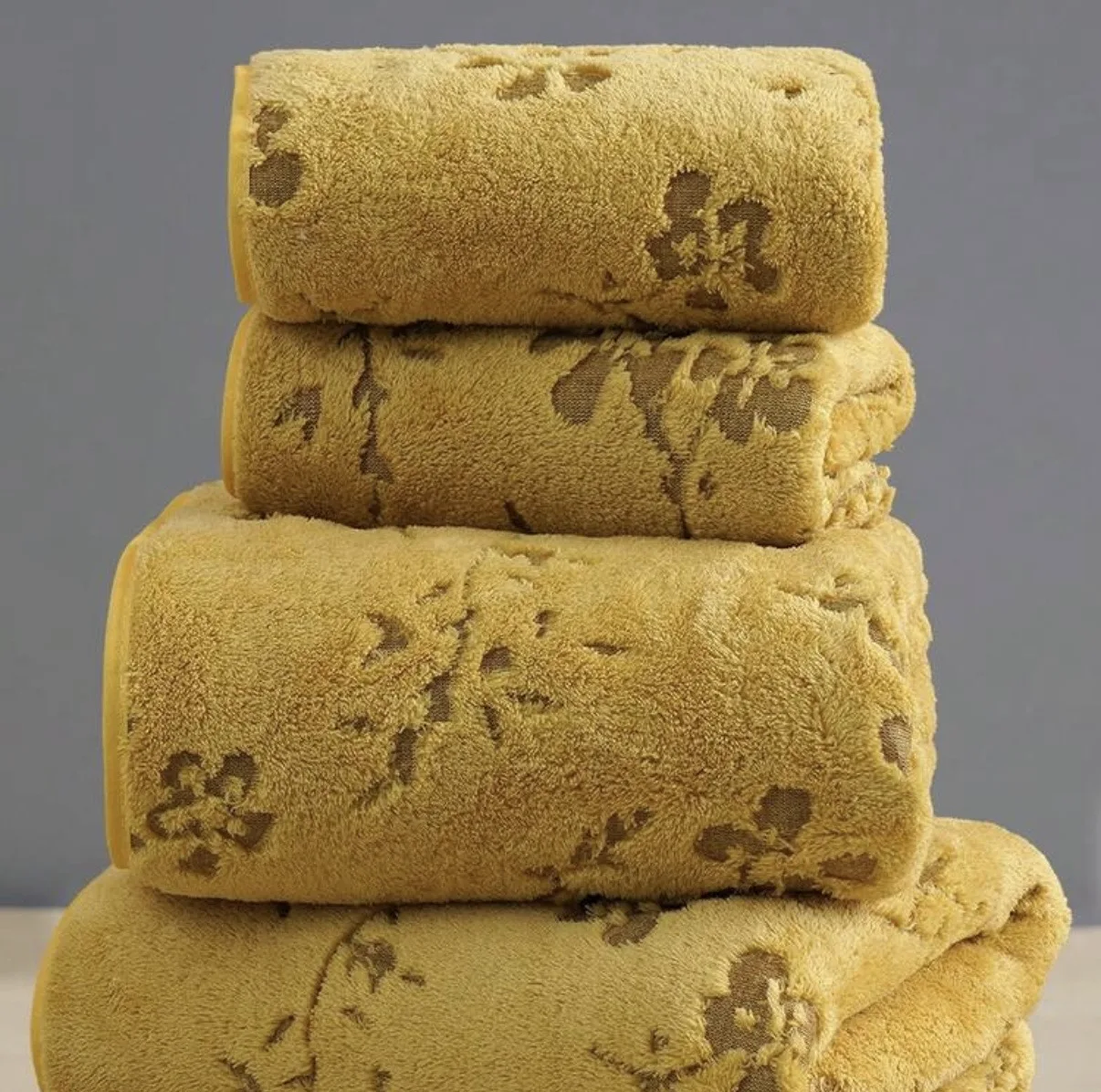 حوله دست و صورت مدل coral fleece سایز ۳۴*۷۵ سانتی متر