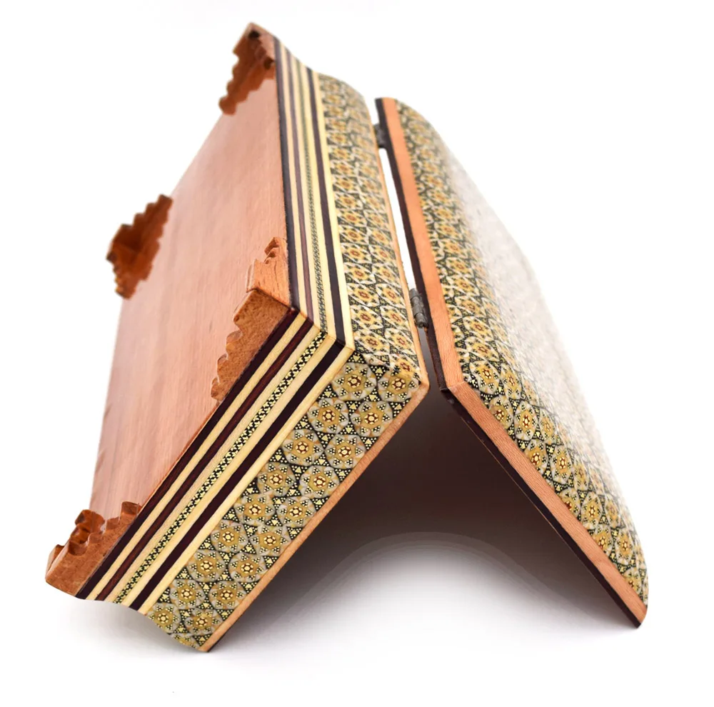 ست جعبه کارد و چنگال و جعبه دستمال کاغذی خاتم کاری کد 3