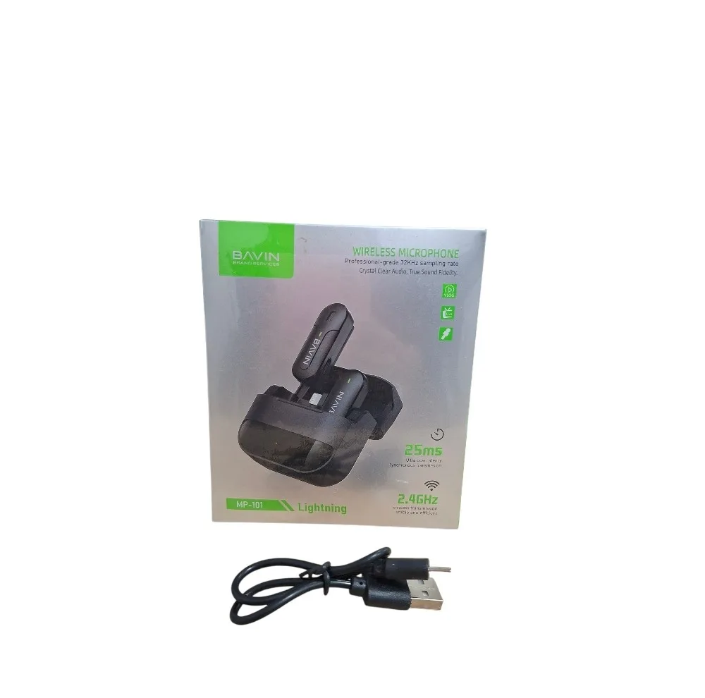 میکروفون یقه ای باوین مدل MP-101 با درگاه اتصال USB-C