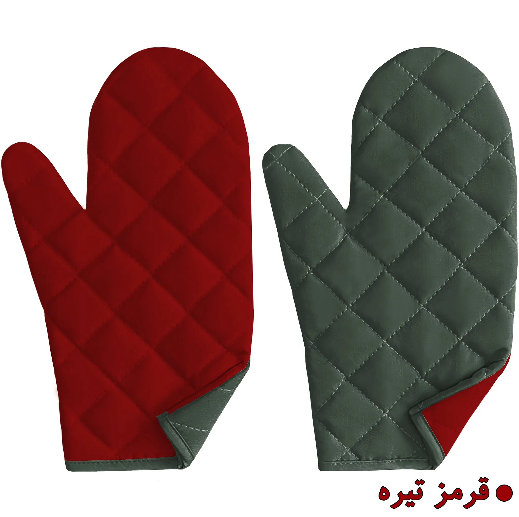 دستکش فر راولا کد N109 مجموعه 2 عددی