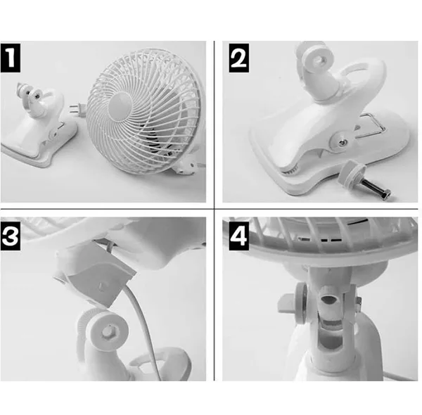 پنکه گیره‌ای مدل MAB.FAN.45