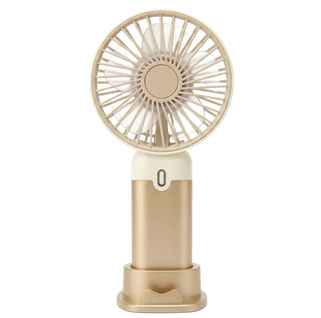 پنکه شارژی مدل Rechargeable Handheld Mini Fan ظرفیت 300 میلی آمپر ساعت