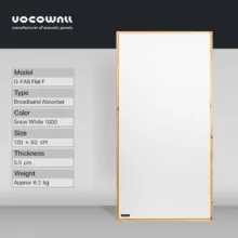 پنل آکوستیک وکووال مدل G-FAB Flat F 1000 بسته ۲ عددی
