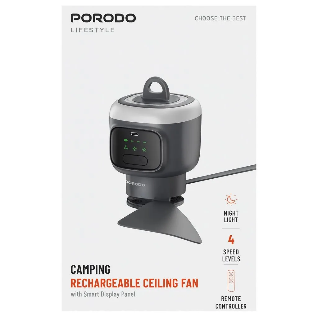 پنکه گیره ای پرودو مدل PDRSF12KGY ظرفیت 12000 میلی امپر