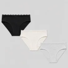 شورت دخترانه لفتیز مدل AB40 بسته سه عددی