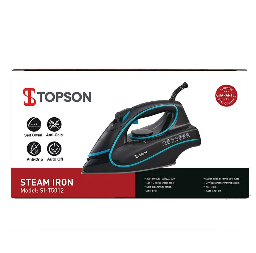اتو بخار 2200 وات تاپسون مدل SI-T5012